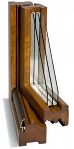 finestre in legno danese